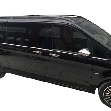 Omsa Mercedes Vito/w447 Solid Siyah Orta Şase 2014 ve Sonrası Tavan Çıtası