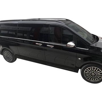 Omsa Mercedes Vito/w447 Solid Siyah Orta Şase 2014 ve Sonrası Tavan Çıtası