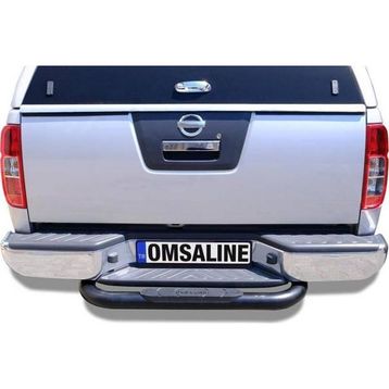 Omsa Nissan Navara 60x76 Siyah 2016 ve Sonrası Arka Basamak