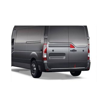 Omsa Nissan NV400 2010 ve Sonrası Taşlı P.Çelik Krom Arka Tampon Eşiği