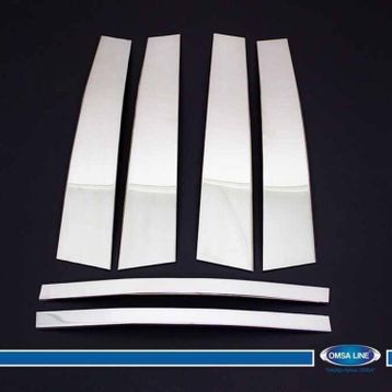 Omsa Omkar Land Rover Discovery 6 Parça 2004-2009 Arası 3 Krom Kapı Direği