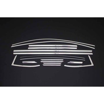 Omsa Opel Astra K 16 Parça 2015 ve Sonrası Krom Cam Çerçevesi