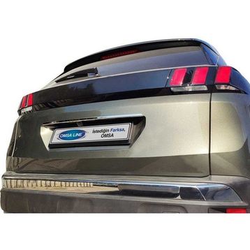 Omsa Peugeot 3008 Krom Plaka Üstü 2016 ve Sonrası Bagaj Çıtası