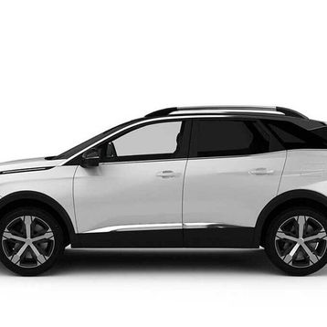 Omsa Peugeot 3008 Solid Alüminyum Yapıştırma 2016 ve Sonrası Tavan Çıtası