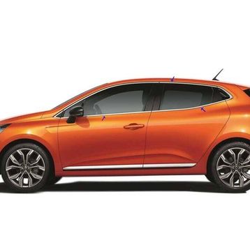Omsa Renault Clio 5 12 Parça 2019 ve Sonrası Krom Cam Çerçevesi