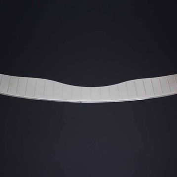 Omsa Renault Koleos 2017 ve Sonrası Taşlı Arka Tampon Eşiği