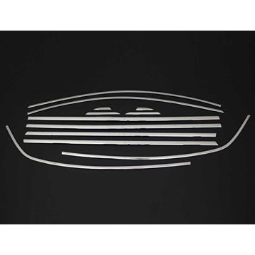 Omsa Renault Megane 4 Sedan 12 Parça 2016-2020 Arası Krom Cam Çerçevesi
