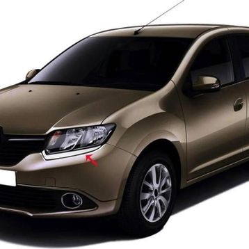 Omsa Renault Symbol 3 2013-2017 2 Parça Krom Far Kaşı