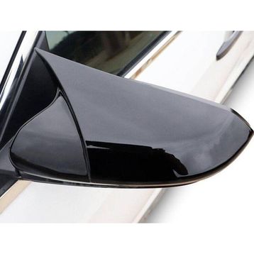 Omsa Sinyalsiz Piano Black ABS 2016-2020 Arası Hyundai Elantra Yarasa Ayna Kapağı