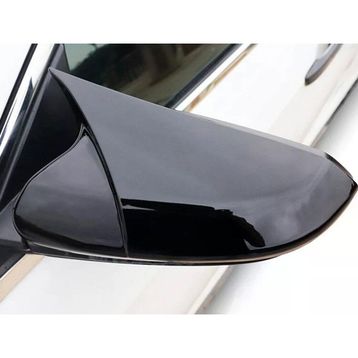 Omsa Sinyalsiz Piano Black ABS 2016-2020 Arası Hyundai Elantra Yarasa Ayna Kapağı