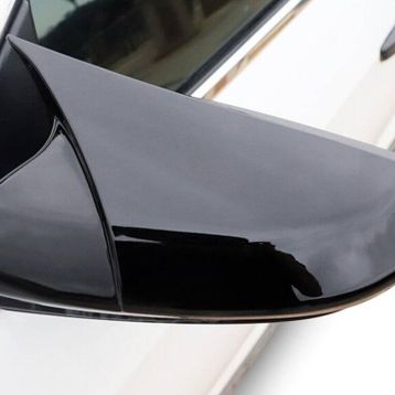 Omsa Sinyalsiz Piano Black ABS 2016-2020 Arası Hyundai Elantra Yarasa Ayna Kapağı