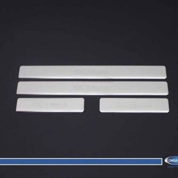 Omsa Skoda Octavia A4 Krom 4 Parça 2000-2004 Arası Kapı Eşiği