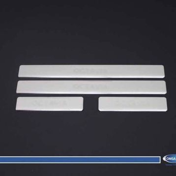 Omsa Skoda Octavia A4 Krom 4 Parça 2000-2004 Arası Kapı Eşiği