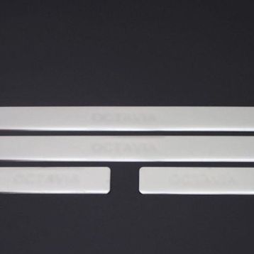 Omsa Skoda Octavia A4 Krom 4 Parça 2000-2004 Arası Kapı Eşiği