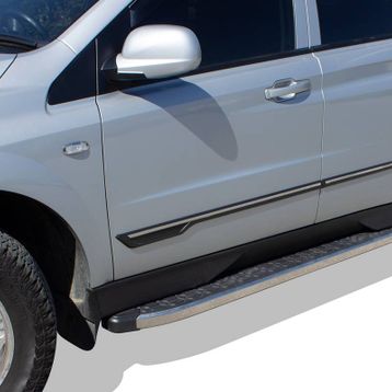 Omsa Ssangyong Korando Sports Blackline Krom 2011-2018 Arası Yan Basamak