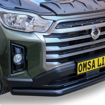 Omsa Ssangyong Musso Texas 2018 ve Sonrası Siyah Ön Alt Koruma