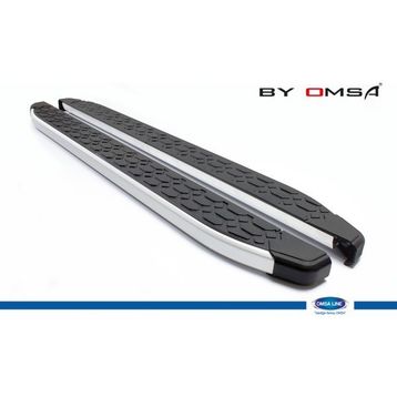 Omsa Toyota Hilux Blackline Alüminyum 2006-2014 Arası Yan Basamak