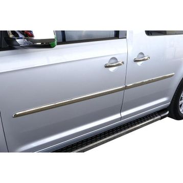 Omsa VW Caddy Minivan 2015-2019 Arası 4 Parça Krom Yan Kapı Çıtası