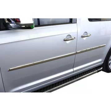 Omsa VW Caddy Minivan 2015-2019 Arası 4 Parça Krom Yan Kapı Çıtası