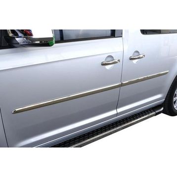 Omsa VW Caddy Minivan 2015-2019 Arası 4 Parça Krom Yan Kapı Çıtası