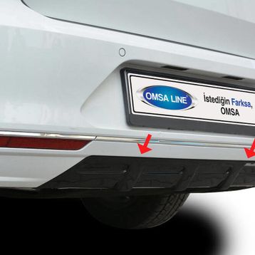 Omsa VW Passat Arka Orta 2015-2019 Arası Difüzör