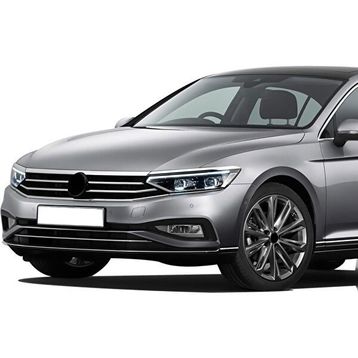 Omsa VW Passat B8.5 2019 ve Sonrası 3 Parça Krom Far Üstü Çıta