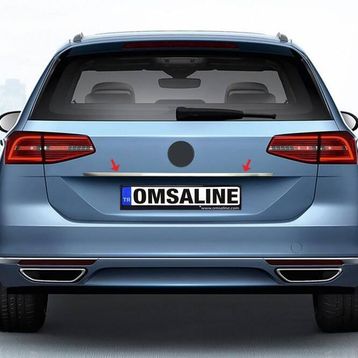 Omsa VW Passat B8 Variant Krom Plaka Üstü 2015 ve sonrası Bagaj Çıtası