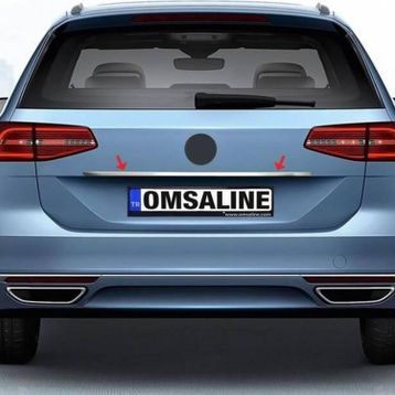 Omsa VW Passat B8 Variant Krom Plaka Üstü 2015 ve sonrası Bagaj Çıtası