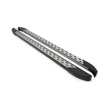 Omsa VW T4 Transporter Dot Line Uzun Şase 1995-2003 Arası Siyah Yan Basamak