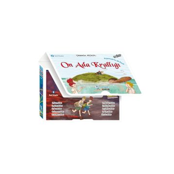 On Ada Krallığı Serisi Kutulu 10 Kitap Üçgen Çocuk