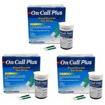 On Call Plus 3x50'li 150 Adet Şeker Ölçüm Test Strip