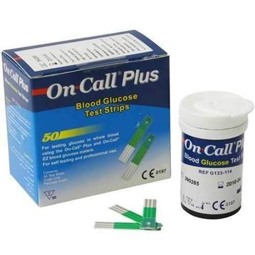 On Call Plus Şeker Ölçüm Çubuğu 50 Adet