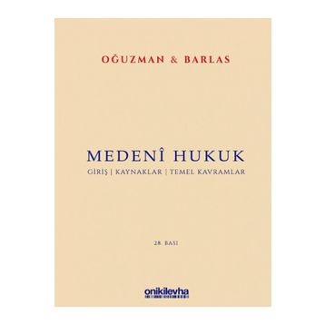 On İki Levha Yayıncılık - Medeni Hukuk