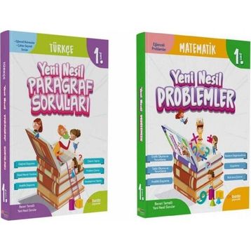 Onburda Yayınları 1. Sınıf Paragraf + Problem Kitabı 2 Kitap