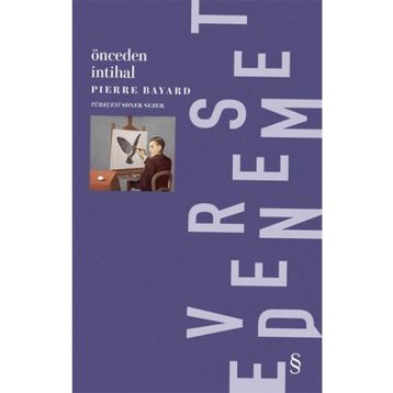 Önceden İntihal - Pierre Bayard