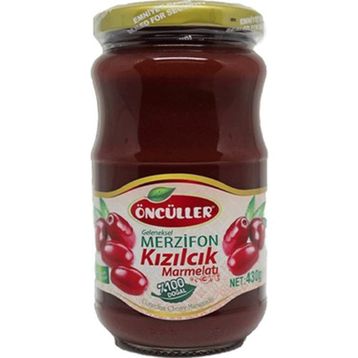 Öncüller 630 gr Doğal Kızılcık Marmelatı