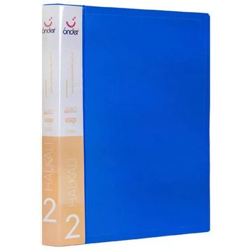 Önder 1102 A4 Lacivert 2 cm 2D Firma Tanıtım Klasörü Halkalı Dosya