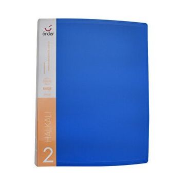 Önder 1102 A4 Lacivert 2 cm 2D Firma Tanıtım Klasörü Halkalı Dosya
