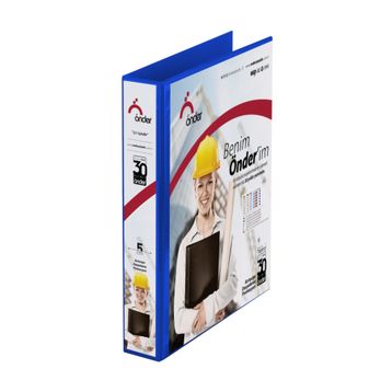 Önder A4 2012 2cm 4 Halka Lacivert Firma Klasörü
