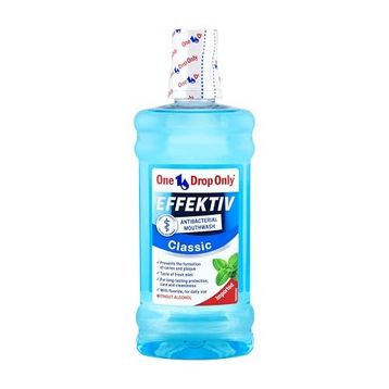 One Drop Only Effektiv Classic 500 ml Alkolsüz Ağız Gargarası