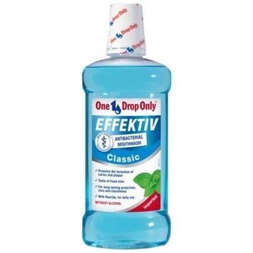 One Drop Only Effektiv Classic 500 ml Alkolsüz Ağız Gargarası