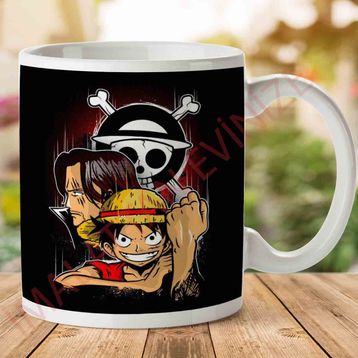 One Piece - Luffy Kupa Bardak