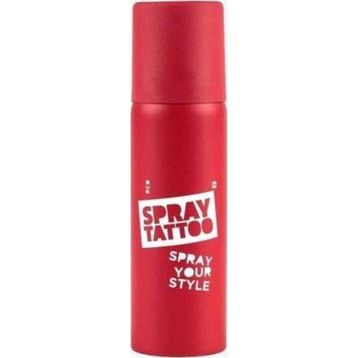 One Spray Tattoo Red 50 ml Doğal Dövme Spreyi