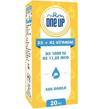 One Up Vitamin D3 K2 20 ml Damla