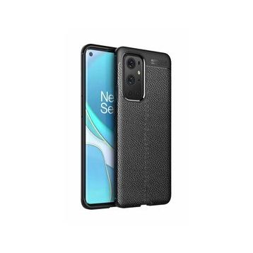 OnePlus 9 Siyah Kılıf Silikon Karbon Serisi Mat Fiber Negro Kapak