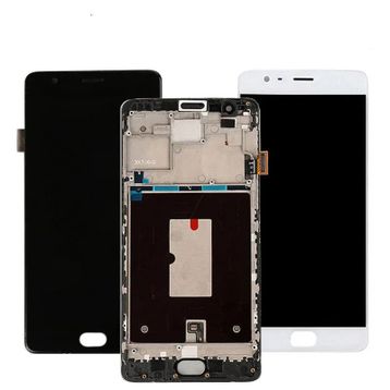 OnePlus A3010 A3003 3T Çıtalı TFT LCD Dokunmatik Ekran
