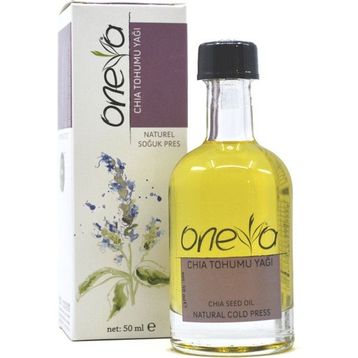 Oneva 50 ml Soğuk Pres Chia Tohumu Yağı