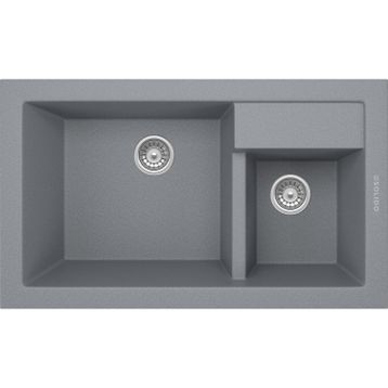 Onix 2B 765 Stone Grey Granit Eviye