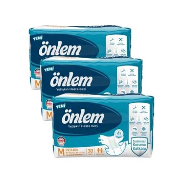 Önlem 90 Adet Medium Belbantlı Hasta Bezi