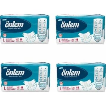 Önlem Belbantlı L 120 Adet Yetişkin Hasta Bezi